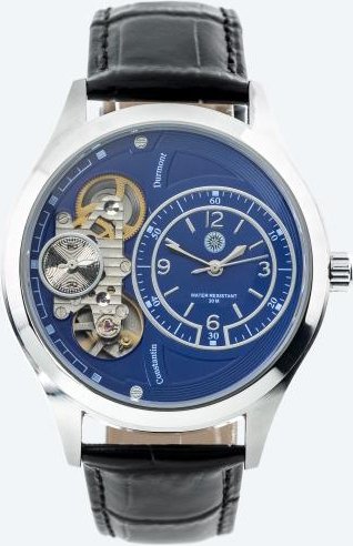 Constantin Durmont Herrenuhr "Tourvére bleu acier"
