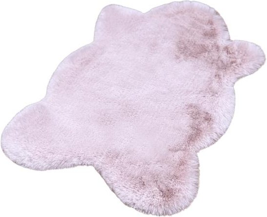 Fellteppich Deluxe 60x90cm rosé