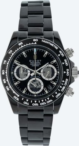 DUXOT Chronograph "Accelero" schwarz