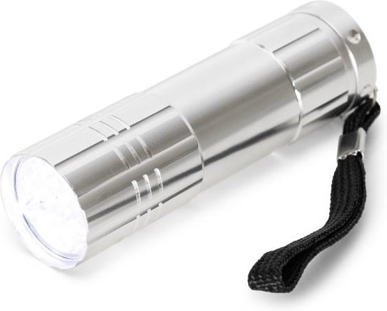 Mini LED Taschenlampe Alu