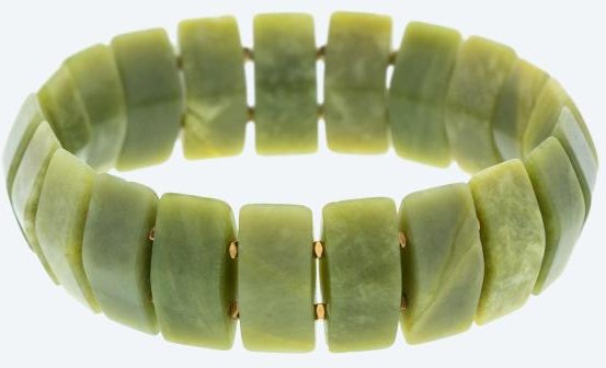 Armband Jade, Hämatit