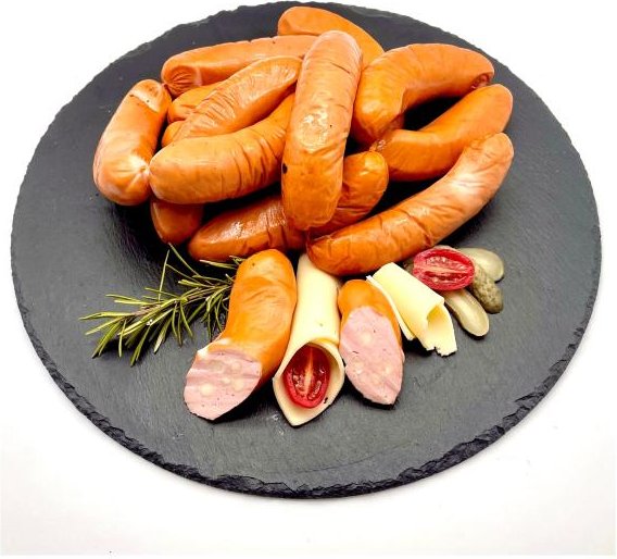 Polnische Traditionswurst Käse