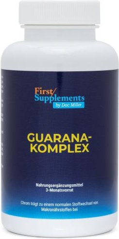 First/Supplements Gurana Komplex 180 Kapseln 3-MV