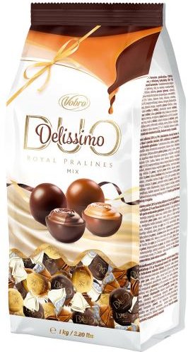 VOBRO Delissimo Duo Creme Brulee & Brownie 1kg