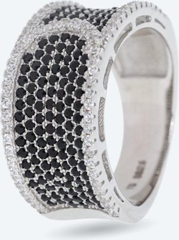 Ring 925 Silber rhodiniert Spinell