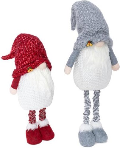 LED Gnom Pärchen mit Teleskopbeinen