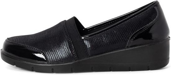 TOPWAY COMFORT Damenslipper schwarz