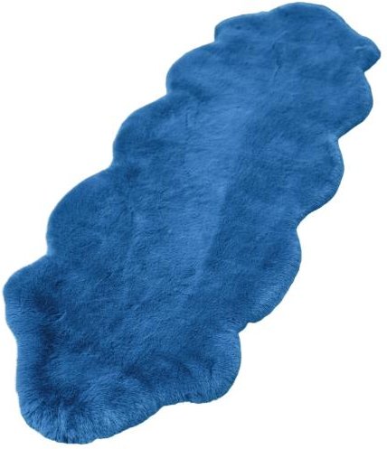 Sofafell Deluxe 60x180cm blau