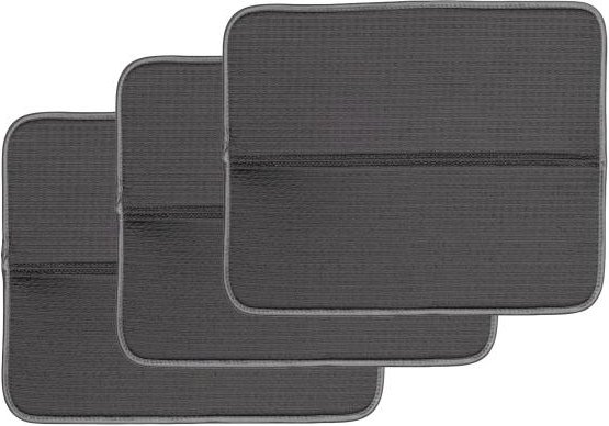 gastro Geschirr-Abtropfmatten 3er Set