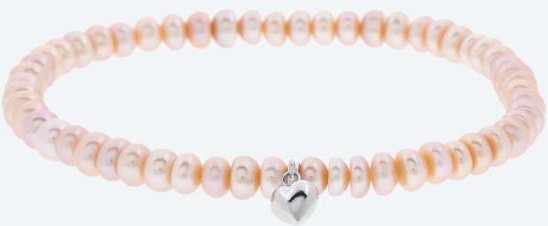 Armband 925 rhod. Süßwasserzuchtperlen