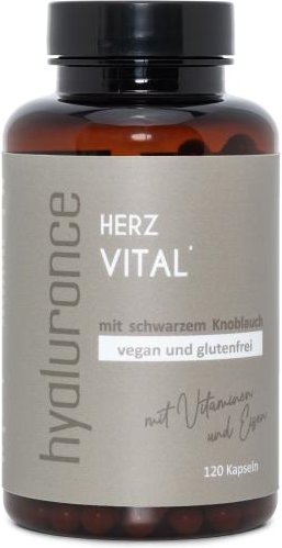hyaluronce Herz Vital mit schwarzem Knoblauch 120