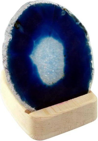 Darimana Feenlicht inkl. Achatscheibe blau