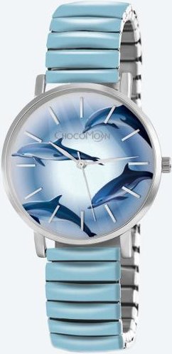 ChocoMoon Damenuhr "Blue Dolphins" Quarz