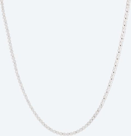 LG Collier 585 Weißgold Brillanten