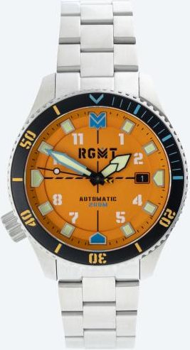 RGMT Herren-Automatikuhr "Recon Diver" gelb