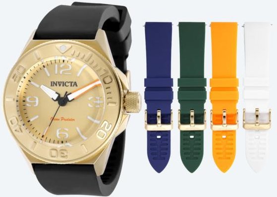 INVICTA "Ocean Predator" + 4 Ersatzbänder