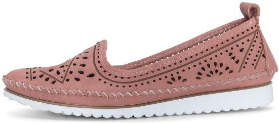 Andrea Conti Damen Lederslipper rosé