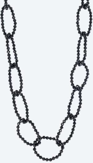 Collier Spinell Magnetverschluss rhodiniert