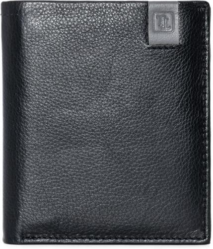 TESORO Lederbörse schwarz