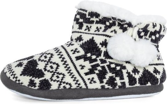 NORWAY ORIGINALS Damenhausschuhe schwarz