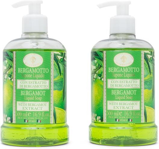 Flüssigseife aus Italien Bergamotte 2x500ml