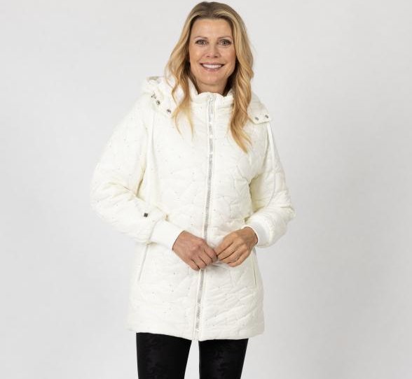 FASHION NEWS Jacke, ecru