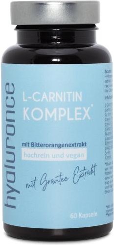 hyaluronce L-Carnitin mit Carnipure 60 Kapseln
