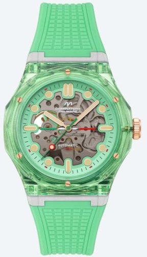 DDM Herrenuhr "Ravello Automatic" vivid green