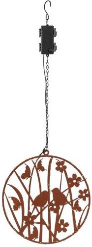 LED-Hängekranz mit Vögelchen