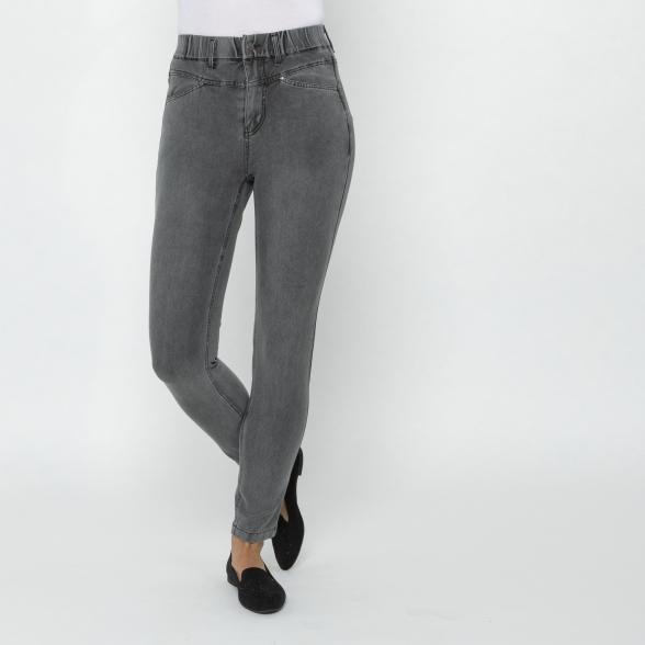 Zauberhose 'Miracle Shape' Slim grau