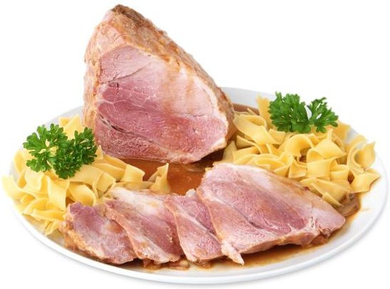 Jägerbraten Champignonsoße