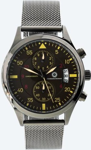 Constantin Durmont Herrenuhr "Mondevoir" IP Gun