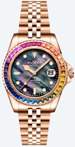 Thumbnail - DUXOT Automatikuhr "Atlantica 40" roségolden