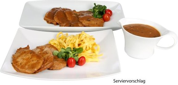 Schnitzel mit Waldpilzen