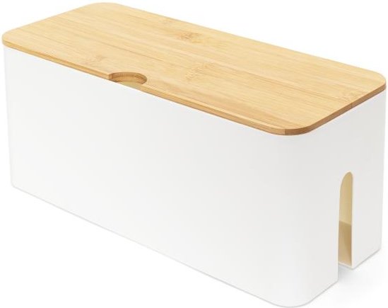 Kabel Organizer Bambus Box