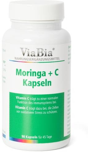 ViaBia Moringa + C 90 Kaps
