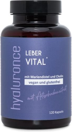 hyaluronce Leber Vital mit Mariendistel Cholin 120