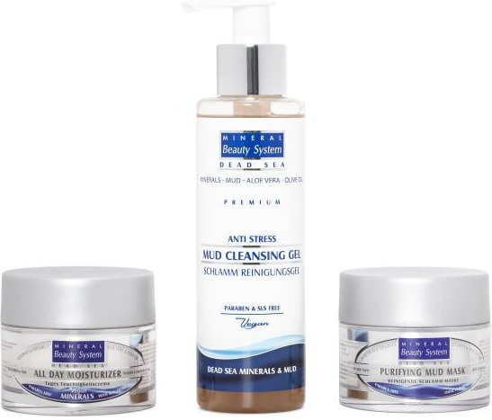 MBS Set Feuchtigkeitscreme, Reinigungsgel, Maske