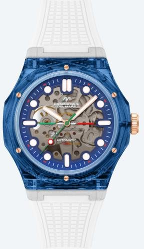 DDM Herren-Automatikuhr "Ravello" blau