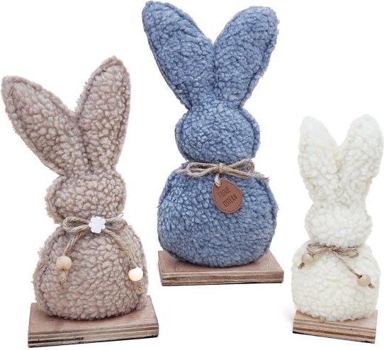 Dekofiguren Hasen 3er Set
