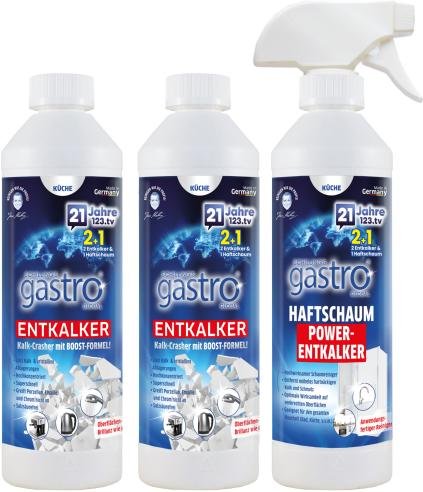 gastro 2 Entkalker + Haftschau