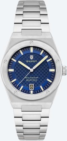 DUXOT Automatikuhr "Bastia" blau