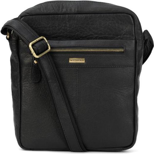 WILDHORN Büffelledertasche schwarz