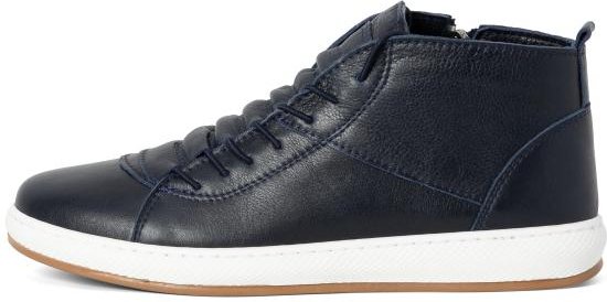 Andrea Conti Damen Lederschnürer dunkelblau