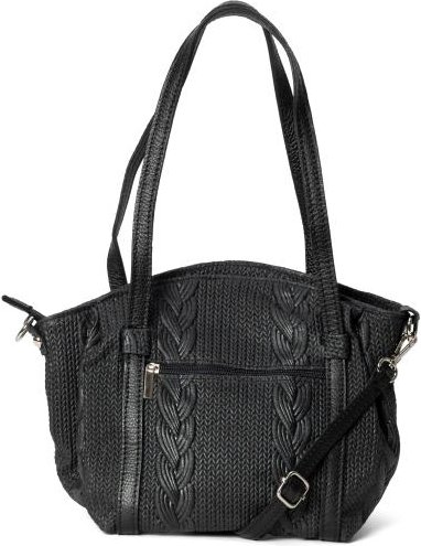 Luca Lorenzo Schultertasche schwarz