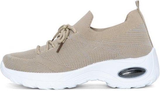 TOPWAY FLEX FOAM Damenslipper beige