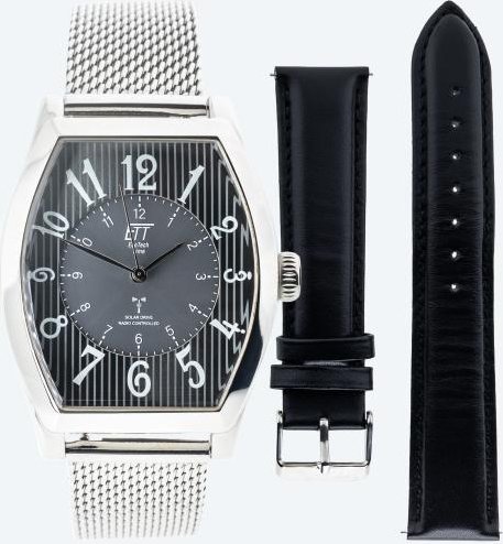 ETT Funk-Solar Herrenuhr, inkl. Ersatzlederband