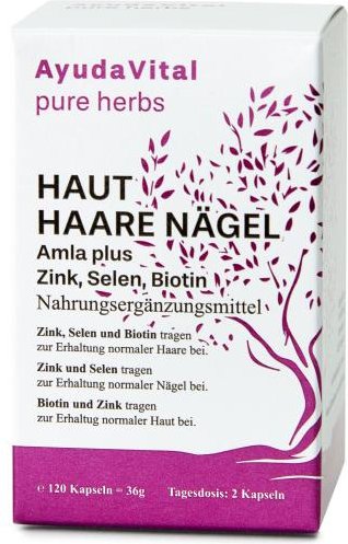 AYUDA VITAL Haut Haare Nägel 120 Kapseln