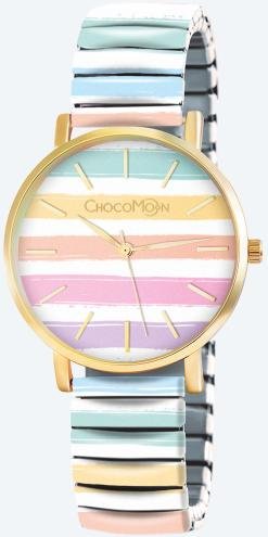 ChocoMoon Damenuhr "Tender Stripes" Quarz