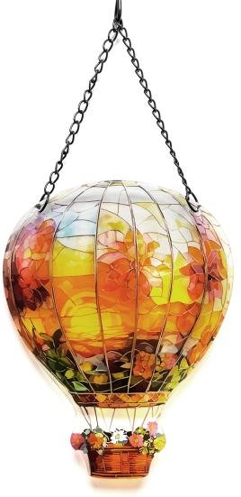 Fensterbild Heißluftballon 25cm